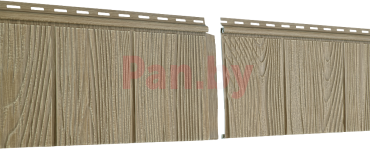 Фасадная панель (цокольный сайдинг) Ю-пласт Hokla S-Lock Щепа Натуральный орех фото № 1