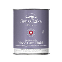 Лак акрилат-полиуретановый универсальный Swiss Lake Wood Care Finish 0,9 л