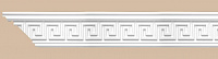 Плинтус потолочный из полиуретана Декомастер 95655, гибкий (53*53*2400мм)