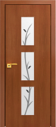 Межкомнатная дверь МДФ ламинированная Юни Стандарт С-30, Итальянский орех (фьюзинг)