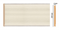Декоративная панель из полистирола Декомастер Ясень белый F20-15 2400х200х6
