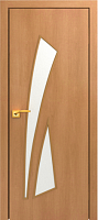 Межкомнатная дверь МДФ ламинированная Юни Стандарт С-20, Миланский орех