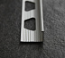 Уголок для плитки (профиль) алюминиевый ПО-Г8 СМ, анодированное серебро фото № 1