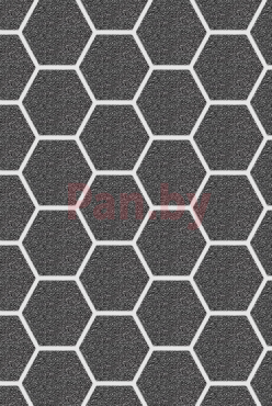 Гибкая фасадная панель АМК Соты однотонный 204 фото № 1