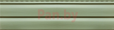 Сайдинг наружный виниловый Ю-пласт Корабельный брус Зеленый фото № 2
