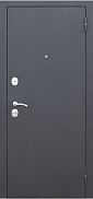 Входная дверь металлическая Гарда Муар Царга 6 мм Тёмный кипарис