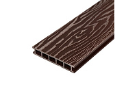 Террасная доска (декинг) из ДПК KronParket 3D Шоколад 4000*152*24 мм