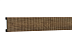 Декоративная интерьерная рейка из дюрополимера Decor-Dizayn 618-66PR с насечкой, 3000*40*15 фото № 1
