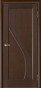 Межкомнатная дверь массив сосны Vilario (Стройдетали) Сандро ДГ, Венге