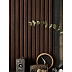 Декоративная реечная панель из полистирола Vox Linerio L-Line Chocolate 2650*122*12 мм Распродажа фото № 2