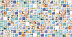 Панель ПВХ (пластиковая) листовая АртДекАрт Мозаика Лагуна 955х480х3.2 фото № 1