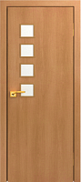 Межкомнатная дверь МДФ ламинированная Юни Стандарт С-13, Миланский орех