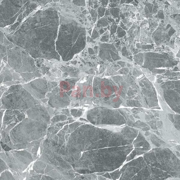 Керамогранит (грес) под мрамор Гранитея Киреты G243 Серый 600x600 полированный фото № 6