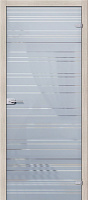 Межкомнатная дверь стеклянная el Porta Грация Сатинато Белое (900х2000 мм)