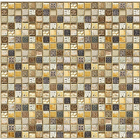 Панель ПВХ (пластиковая) листовая АртДекАрт Мозаика Касабланка 955х480х3.2