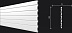 Декоративная реечная панель из дюрополимера Decor-Dizayn Белая Лепнина DD916 3000*240*13 мм фото № 1