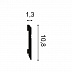 Плинтус напольный из дюрополимера Orac Decor SX105F гибкий фото № 2
