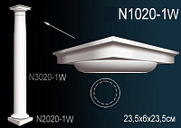 Капитель из полиуретана Перфект N1020-1W
