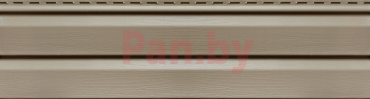 Сайдинг наружный виниловый Ю-пласт Корабельный брус Бежевый фото № 2