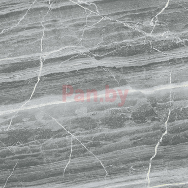 Керамогранит (грес) под мрамор Гранитея Койва G253 Серый 600x600 полированный фото № 7
