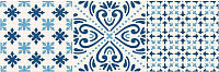 Керамический декор Arte Avignon Cobalt 2 148x448