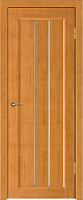 Межкомнатная дверь массив сосны Vilario (Стройдетали) Соната ДЧ, Светлый орех (900х2000)