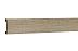 Декоративная интерьерная рейка из дюрополимера Decor-Dizayn 618-65SH, 3000*40*15 фото № 1