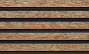 Декоративная реечная панель из полистирола Decor-Dizayn 904-64SH Бук 3000*150*10 мм фото № 1