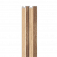 Декоративная реечная панель из полистирола Vox Linerio L-Line Natural 2650х122х12