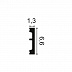 Плинтус напольный из дюрополимера Orac Decor SX157F гибкий фото № 2