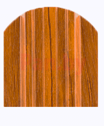Штакетник металлический МКтрейд 118 мм, под дерево Золотой Дуб (мультиглосс) фото № 1