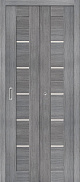 Межкомнатная дверь складная (книжка) el Porta Porta X Порта-22 Grey Veralinga Magic Fog