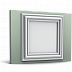 Декоративная 3д панель из полиуретана Orac Decor W121 Autoire 3D 500х500х32 фото № 1