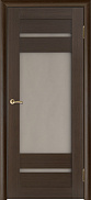 Межкомнатная дверь массив сосны Vilario (Стройдетали) Вега-7 ДО, Венге