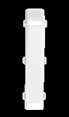 Соединитель для плинтуса ПВХ Ideal Деконика (в цвет плинтуса) 70мм