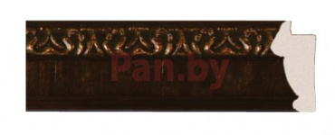 Плинтус потолочный из дюрополимера Decor-Dizayn Султан Багет 807-1 фото № 1