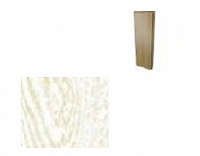 Цоколь (декор) для дверного наличника Юркас Шпон Элис 4, нижний, Эмаль золото, 18*75*200 мм