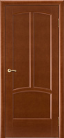 Межкомнатная дверь массив сосны Vilario (Стройдетали) Ветразь ДГ, Красное дерево