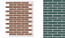 Гибкая фасадная панель АМК Клинкер однотонный 603 фото № 1