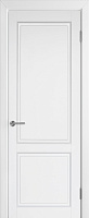 Межкомнатная дверь массив ольхи эмаль Belari Марсель 1 Белая эмаль