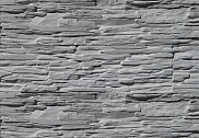 Декоративный искусственный камень Polinka Сланец Саянский  гипсовый 0106, серый