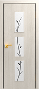 Межкомнатная дверь МДФ ламинированная Юни Стандарт С-30, Беленый дуб (фьюзинг)