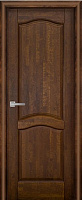 Межкомнатная дверь массив ольхи Юркас Лео ДГ - Античный орех