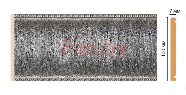 Декоративная панель из полистирола Декомастер Stone Line Q10-44 2400х100х7 фото № 1