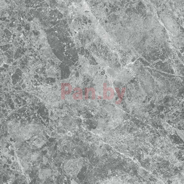 Керамогранит (грес) под мрамор Гранитея Синара G315 Черный 600x600 полированный фото № 1