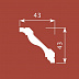 Плинтус потолочный из полистирола Cosca Decor Экополимер KX017 фото № 2