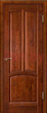Межкомнатная дверь массив ольхи Юркас Виола ДГ - Бренди