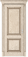 Межкомнатная дверь МДФ шпонированная Юркас Премиум Валенсия ДГ - Эмаль ваниль