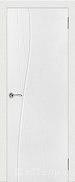 Межкомнатная дверь эмаль Эстэль Граффити 1, Белая Эмаль