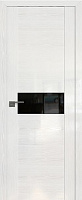 Межкомнатная дверь царговая ProfilDoors серия STP 2.05STP, Pine White glossy Черный лак